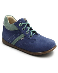 Roczki dla chłopca na wiosnę ze skóry naturalnej Emel ES 2045A-14