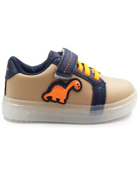 Chłopięce Buty Na Wiosnę Dinozaur Wojtyłko 1A25090 Beż