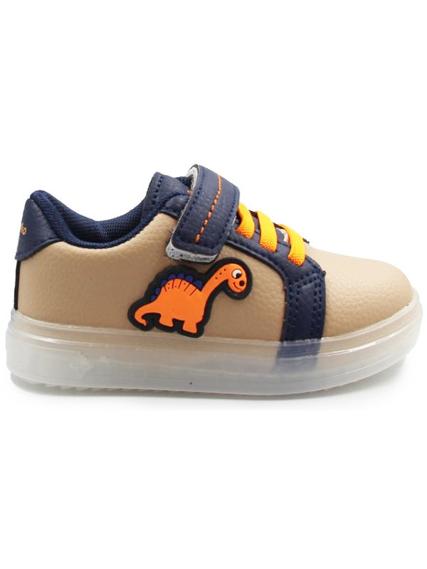 Chłopięce Buty Na Wiosnę Dinozaur Wojtyłko 1A25090 Beż