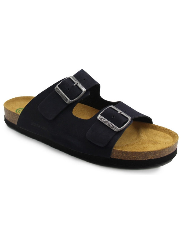 Klapki Męskie Na Lato Ze skóry Naturalnej Dr Brinkmann 600357 05