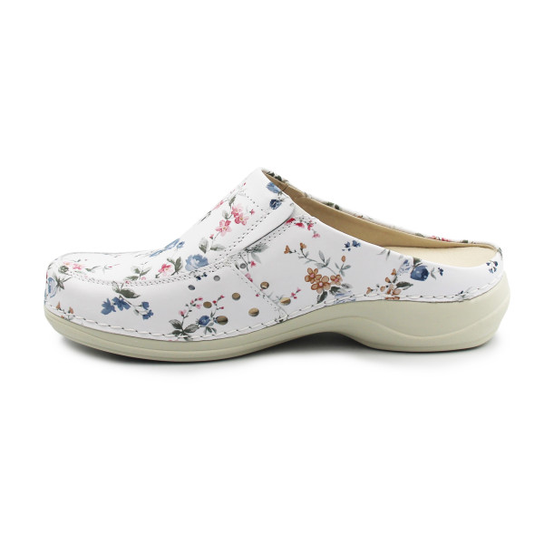 Klapki Damskie w kwiaty Nursing Care Berlin wg4af1