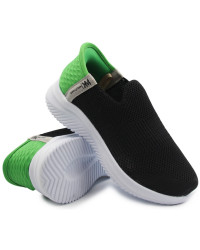 Buty  Młodzieżowe Skechers Do Szkoły Wojtyłko 5A25387C Czarny