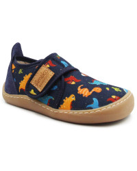 Kapcie Na Zmianę Dla Chłopca Barefoot Dinozaury Do Przedszkola i Szkoły Ameko Piko Dino