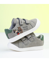 Buty Dla Chłopca Na Wiosnę Półbuty Mickey Mouse Wojtyłko 1A25382S Szary