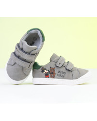 Buty Dla Chłopca Na Wiosnę Półbuty Mickey Mouse Wojtyłko 1A25382S Szary