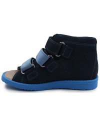 Sandały ortopedyczne dla chłopca z obcasem thomasa do przedszkola Dawid 098