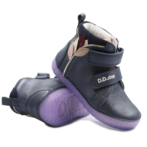 Buty Na Wiosnę Dla Dziewczynki DD Step a050-339M Royal Blue