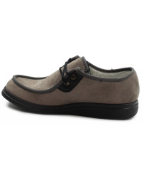 Półbuty Dla Seniora Męskie Miękkie Szerokie Na Jesień Obuwie Domowe DR ORTO 871M006