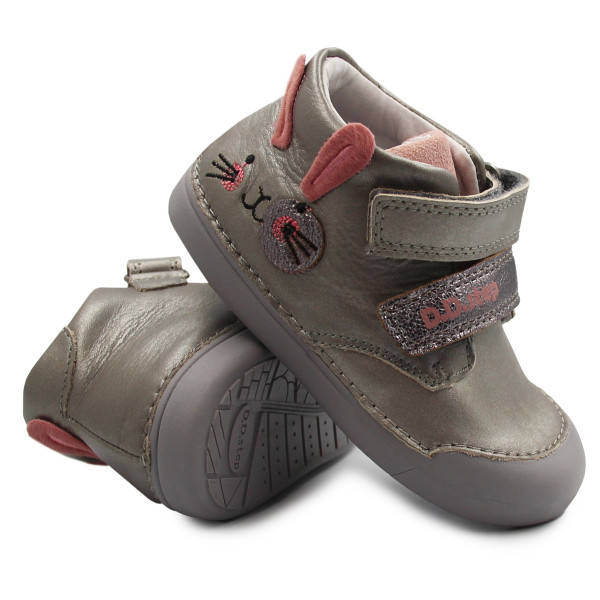 Buty na wiosnę dla dziewczynki DD Step s066-343A Dark Grey