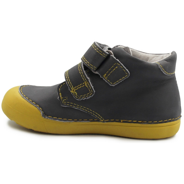 Buty Na Jesień Dla Chłopca Na Rzep Zebra DD Step s066-375B Dark Grey