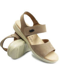 Damskie Sandały Beżowe Eximp 8009.17