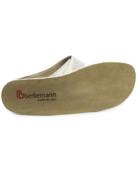 Klapki dla kobiet z miękkiej skóry naturalnej na lato Berkemann Daria 01002-431