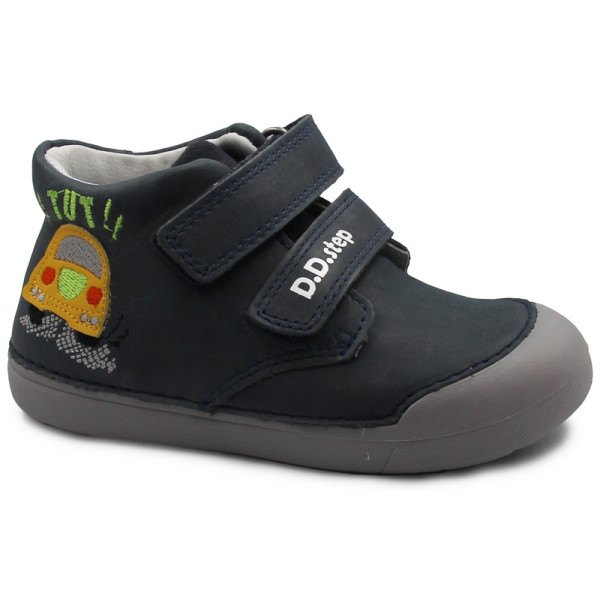 Półbuty Na Jesień Dla Chłopca Na Rzepy DD Step s066-396A Royal Blue