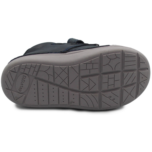 Półbuty Na Jesień Dla Chłopca Na Rzepy DD Step s066-396A Royal Blue