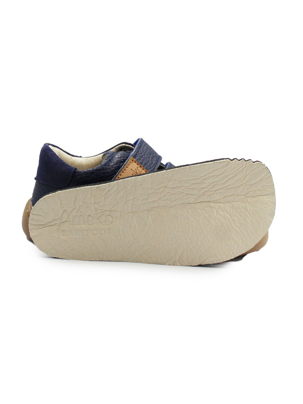 Buty Na Jesień Dla Chłopca Półbuty Barefoot Ameko Otis Croco Navy