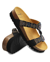 Klapki Damskie Scholl New Bogota Wedge Med MF266071370