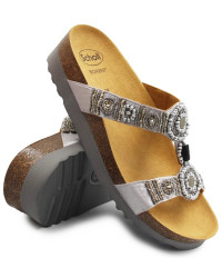 Klapki Damskie Scholl New Bogota Wedge Med MF266071628