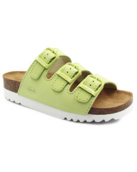 Wygodne Klapki Damskie Scholl Rio Wedge Med MF230121046