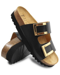 Eleganckie Klapki Damskie Na Lato Scholl Monterey 2 Straps Ad Med MF305841004