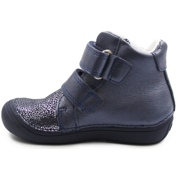 Metaliczne Buty Dla Dziewczynki na Jesień Kaczuszka Ponte da06-3-834