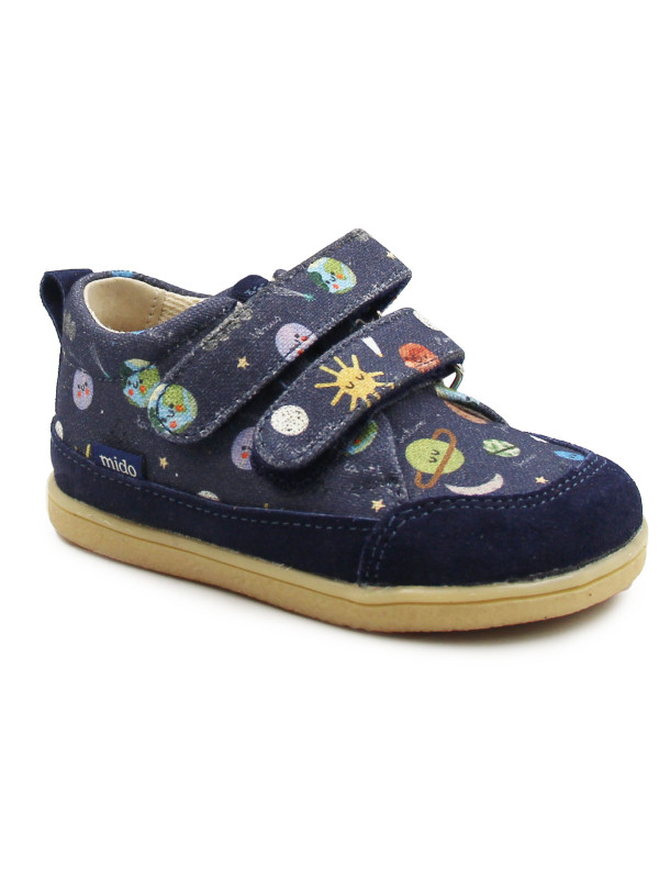 Buty Dla Chłopczyka Na Jesień Kosmos Barefoot Mido 181 Space