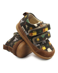 Chłopięce Buty Na Jesień Barefoot Mido 181 Safari