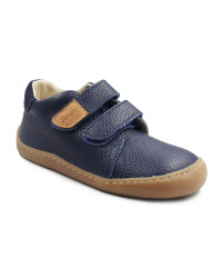 Chłopięce Półbuty Na Jesień Granatowe Na Rzep Barefoot Ameko Otis Navy