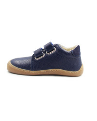 Chłopięce Półbuty Na Jesień Granatowe Na Rzep Barefoot Ameko Otis Navy