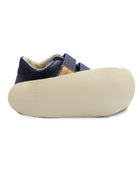 Chłopięce Półbuty Na Jesień Granatowe Na Rzep Barefoot Ameko Otis Navy