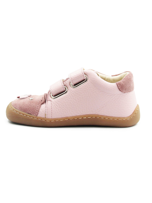 Buty Dla Dziewczynki Na Wiosnę Różowe Barefoot Ameko Otis Kiti Rose