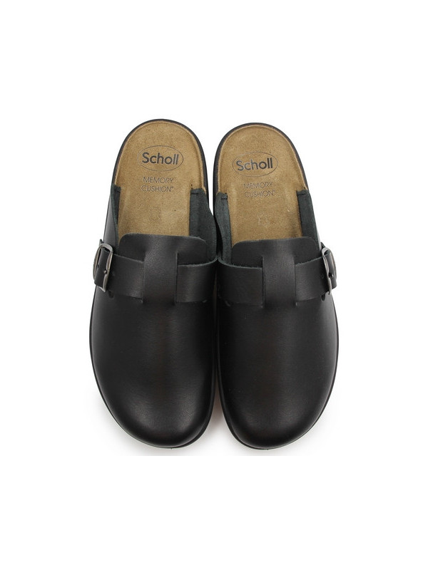 Klapki Damskie Do Pracy Zabudowane Palce Scholl Nilla Buckle med MF 31730004