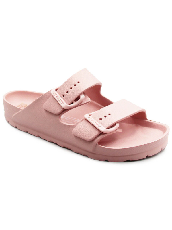 Damskie Klapki Na Lato Pudrowy Róż Genuins Mallorca Makeup