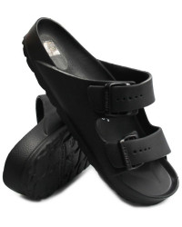 Plażowe Klapki Męskie Mallorca Czarne Genuins