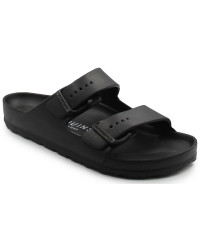 Plażowe Klapki Męskie Mallorca Czarne Genuins