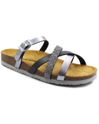 Klapki dla kobiet na lato do pracy Dr Brinkmann 700675-09