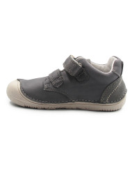 Buty Dla Chłopca Na Jesień Półbuty Barefoot DD STEP S073-51761 Dark Grey