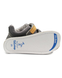 Buty Dla Chłopca Na Jesień Półbuty Barefoot DD STEP S073-51761 Dark Grey