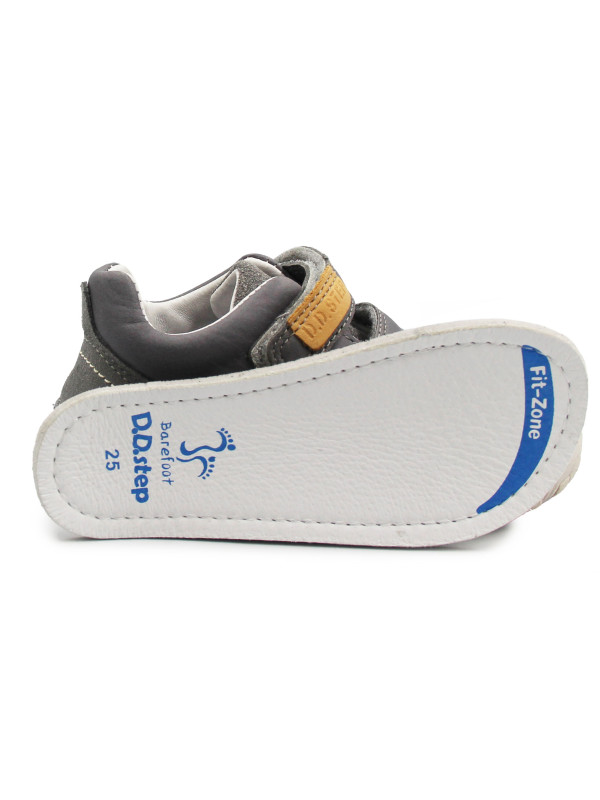 Buty Dla Chłopca Na Jesień Półbuty Barefoot DD STEP S073-51761 Dark Grey