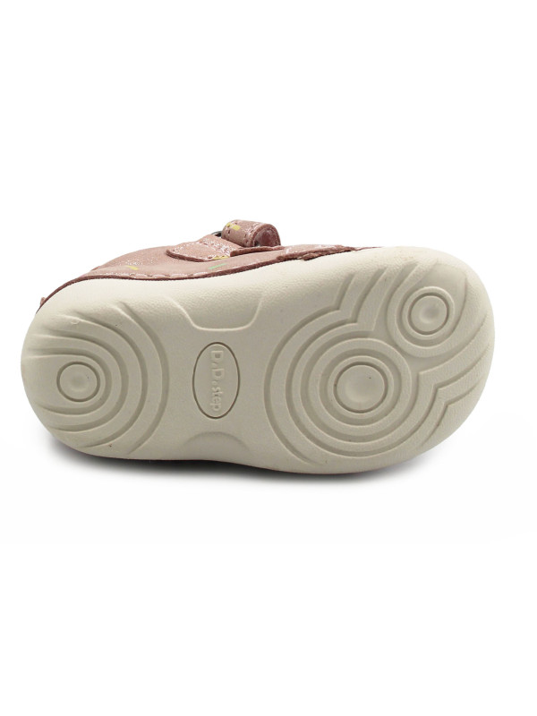 Buty Dla Dziewczynki Na Jesień Błyszczące DD STEP S015-51219B Metalic Pink
