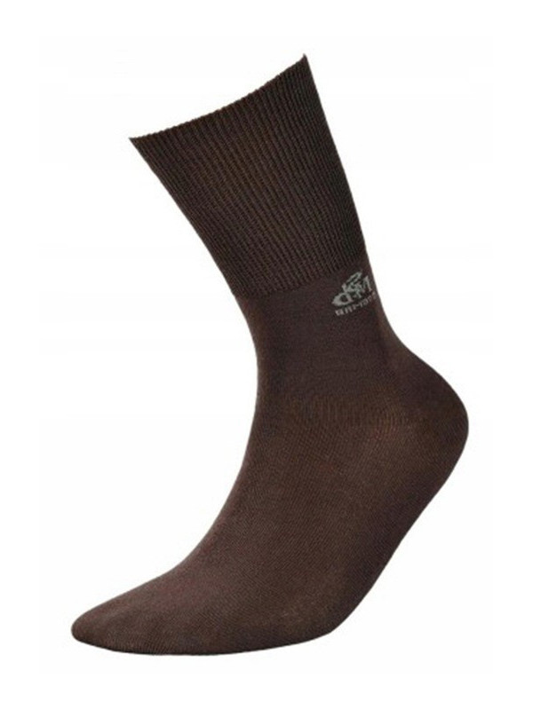 Skarpetki Zdrowotne Bambusowe Deomed Bamboo Brązowe