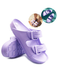 Klapki Damskie Basenowe Genuins Mallorca Lawender