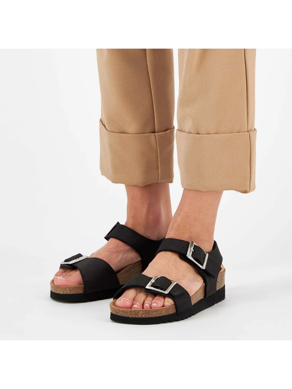 Sandały Damskie Czarne Scholl Filippa Sandal Med MF280491004
