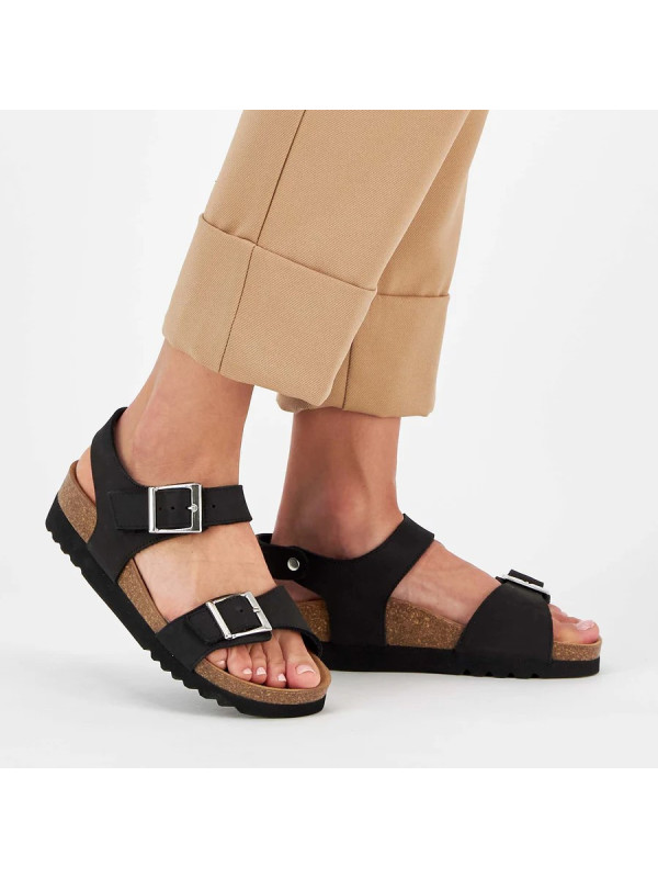 Sandały Damskie Czarne Scholl Filippa Sandal Med MF280491004