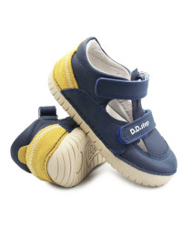 Sandały Chłopięce Półsandały DD STEP H050-51772M Bermuda Blue