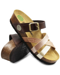 Klapki Damskie Na Lato Dr Brinkmann 700698-23