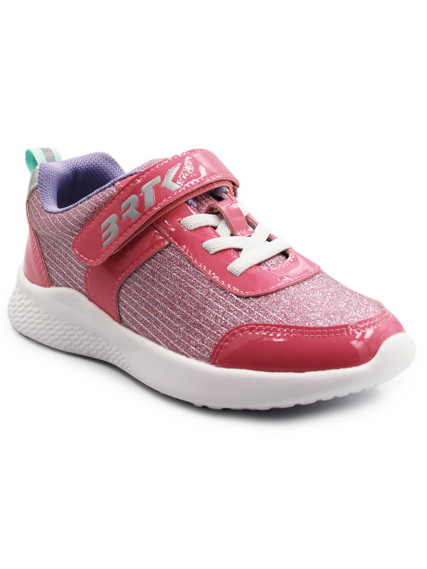 Buty Do Szkoły dla Dziewczynki Różowe Półbuty Bartek 87005-15