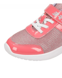 Buty Do Szkoły dla Dziewczynki Różowe Półbuty Bartek 87005-15