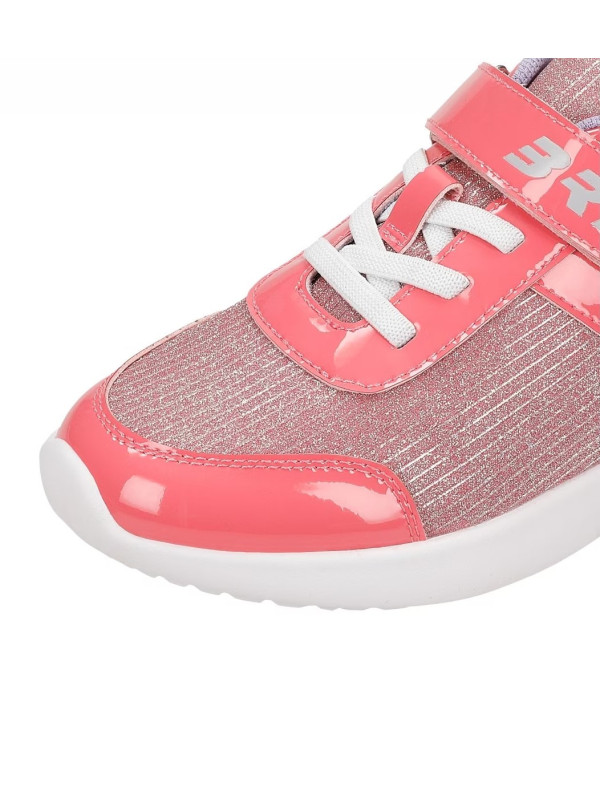 Buty Do Szkoły dla Dziewczynki Różowe Półbuty Bartek 87005-15