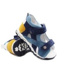 Sandały Dla Chłopca Niebieskie Bartek 115980-01