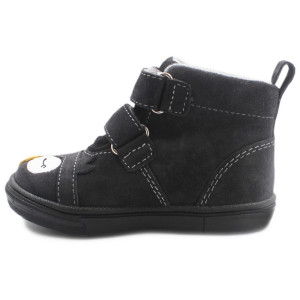 Buty Dla Chłopczyka Jesień Zima Ocieplane Kozaki Mido 32-20 22-20 Grafit